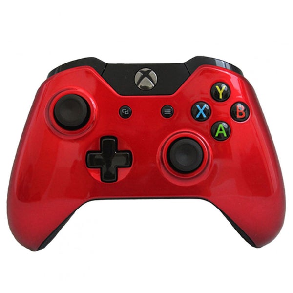 Xbox One Wireless Custom Controller - Gloss Red Games Accessories ...