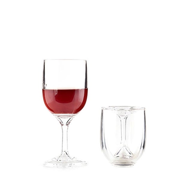 Portable Wine Glasses Set of 2 Gifts Zavvi UK