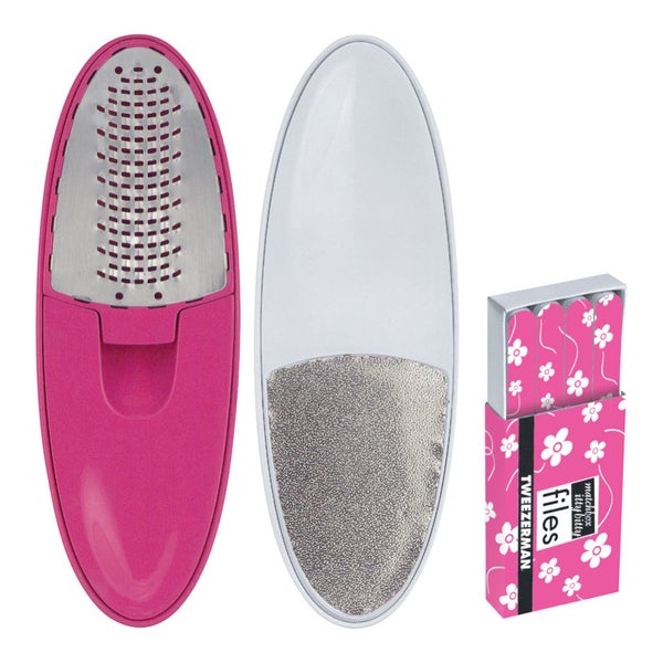 Tweezerman Solemate Foot File and Smoother with Free Matchbox File