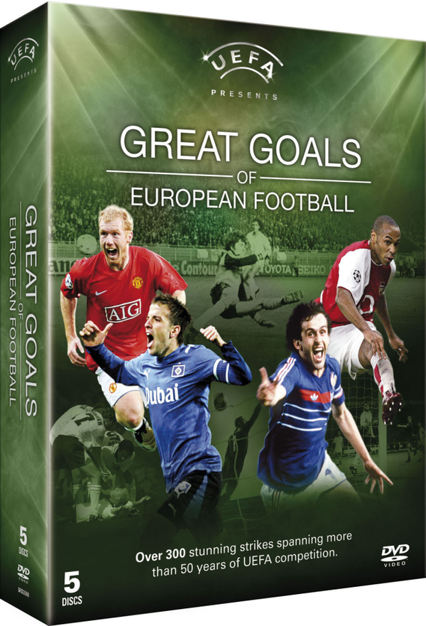 UEFA Great Goals of European Football DVD Zavvi UK