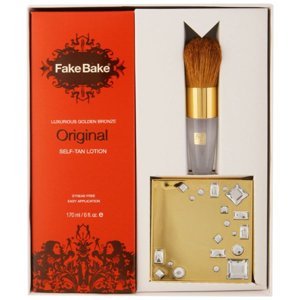 Fake Bake Original SelfTan Lotion Gift Set (3 Products) LOOKFANTASTIC