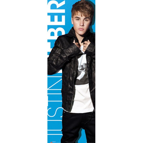 Justin Bieber Collar Door Poster 53 x 158cm Merchandise Zavvi UK
