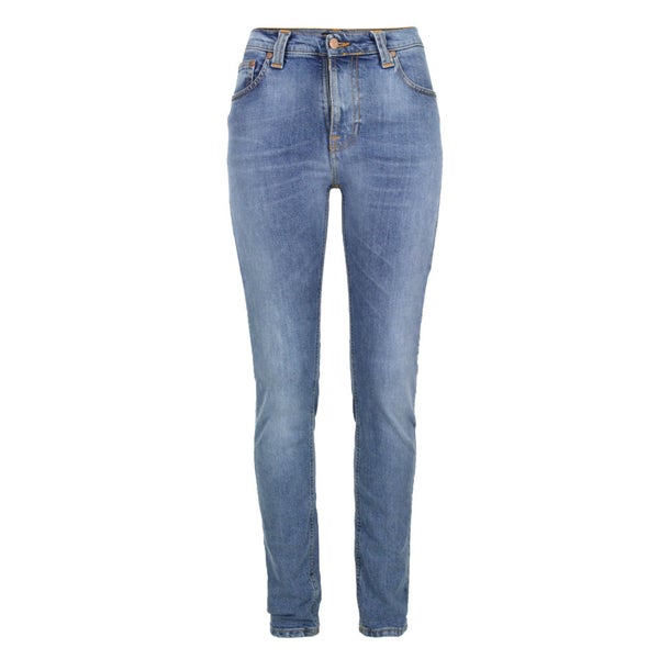 Nudie Women's High Kai 111136 Skinny Jeans - Used Light - Free UK ...