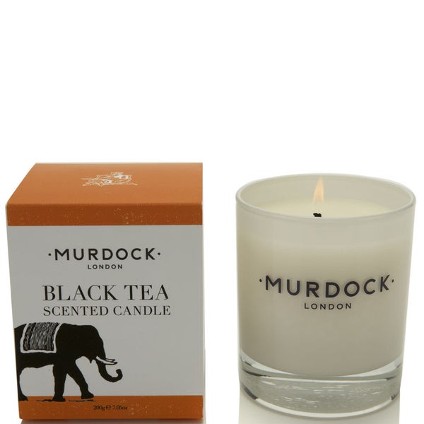 Murdock London Black Tea Candle 200g LOOKFANTASTIC