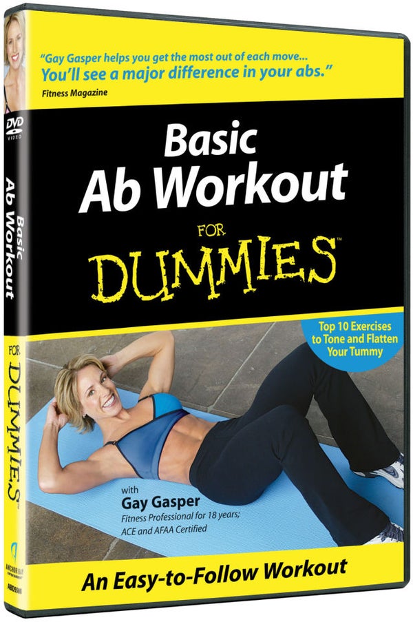 Basic Ab Workout for Dummies DVD Zavvi UK