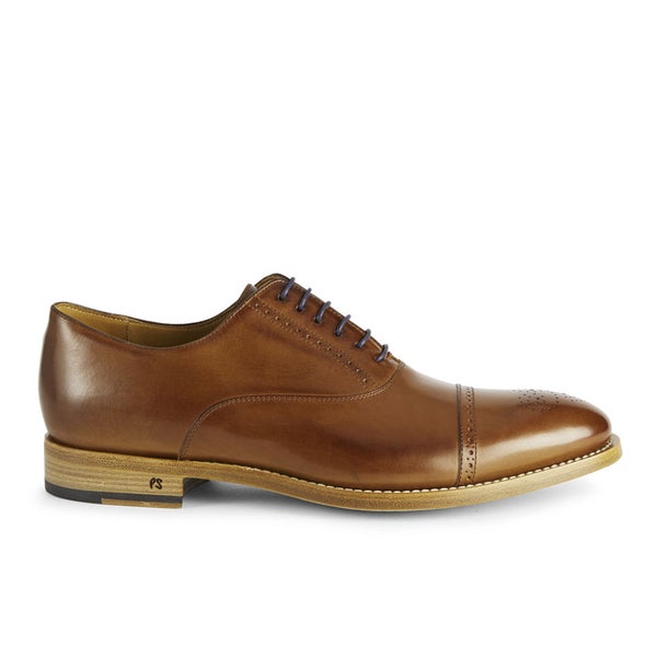 Paul Smith Shoes Men's Berty Leather Shoes - Tan - Free UK Delivery ...