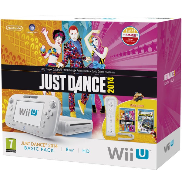 Wii U Console: 8GB Basic Pack Bundle - White (Includes Wii Party U and  Nintendo Land) Games Consoles - Zavvi US