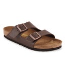 Birkenstock Men's Arizona Double Strap Sandals - Dark Brown