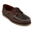 Timberland Men's Classic 2-Eye Boat Shoes - Rootbeer Smooth - UK 7