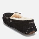 UGG Women's Ansley Moccasin Suede Slippers - Black