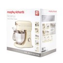 Morphy Richards 400009 Professional Diecast Stand Mixer with Guard - Cream