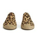 UGG Women's Sandrinne Calf Hair Leopard Slip On Espadrille Shoes - Chestnut Leopard