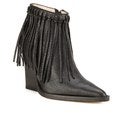 By Malene Birger Women's Ounni Leather Tassel Ankle Boots - Black