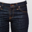 Nudie Jeans Women's Long John Skinny Jeans - Twill Risned - Free UK ...