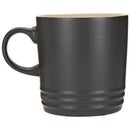 Le Creuset Stoneware Mug, 350ml - Satin Black