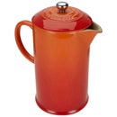Le Creuset Stoneware Cafetiere Coffee Press - Volcanic