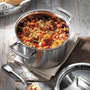 Le Creuset 3-Ply Stainless Steel Deep Casserole Dish - 24cm