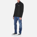 Lacoste Men's Classic Fit Long Sleeve Polo Shirt - Black - 3/S - Black