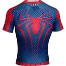 Under Armour Men's The Spider-Man 2 Compression Short Sleeved Red/Blue | ProBikeKit.com