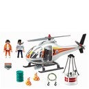 PLAYMOBIL CITY ACTION 5542 COAST GUARD FIRE FIGHTING HELICOPTER