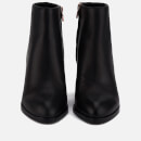 Alexander Wang Women's Gabi Leather Heeled Ankle Boots - Black/Rose Gold