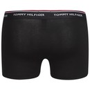 Tommy Hilfiger Men's 3-Pack Stretch Cotton Trunks - Black - L