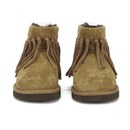 UGG Women's Wynona Fringe Sheepskin Ankle Boots - Chestnut