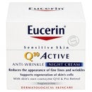 Eucerin® Sensitive Skin Q10 Active Anti-Wrinkle Night Cream (50ml)
