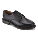Dr. Martens Men's Oscar Octavius New Nova Leather 4-Eye Shoes - Black ...