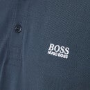 BOSS Green Men's Paddy Tipped Polo Shirt - Navy