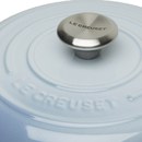 Le Creuset Signature Cast Iron Shallow Casserole Dish - 26cm - Coastal Blue