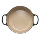 Le Creuset Signature Cast Iron Round Casserole Dish - 28cm - Satin Black