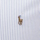 Polo Ralph Lauren Men's Slim Fit Stripe Oxford Shirt - Blue/White - S