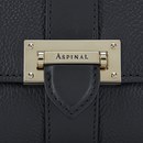 Aspinal of London Women's The Letterbox Saddle Bag - Black