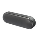 Ministry of Sound Audio S Plus Wireless Bluetooth Speaker (Includes 1 Charcoal and 1 White Strap) - Charcoal/Gun Metal