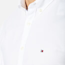 Tommy Hilfiger Men's Plain Oxford Long Sleeve Shirt - White