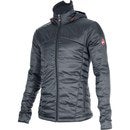 Castelli Meccanico Puffy Jacket Grey Red ProBikeKit Australia