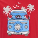 Salvage Men's Campervan T-Shirt - Red