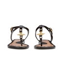 Vivienne Westwood for Melissa Women's Solar 21 Toe Post Sandals - Black Orb - UK 8