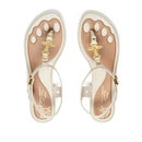Vivienne Westwood for Melissa Women's Solar 21 Toe Post Sandals - Ivory Orb
