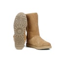 UGG Women's Michelle Slim Short Sheepskin Boots - Chestnut