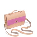 The Cambridge Satchel Company Women's Cloud Bag with Handle - Stripe Peony Peach/Pink Stripe