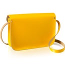 The Cambridge Satchel Company Women's 11 Inch Leather Satchel with Branded Hardware - Yellow