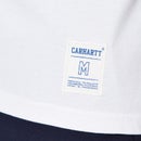 Carhartt Men's Long Sleeve Dodgers T-Shirt - White/Chianti