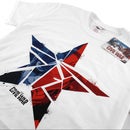 Marvel Men's Captain America Civil War Broken Star T-Shirt - White
