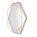Umbra Prisma Geometric Mirror - Copper