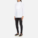 Karl Lagerfeld Women's Plastron Tunic Shirt - White