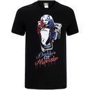 DC Comics Men's Suicide Squad Harley Quinn Daddy's Lil Monster T-Shirt - Black