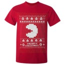 Namco Men's Merry Pac-Man Christmas T-Shirt - Red
