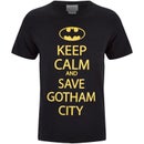 DC Comics Men's Batman Keep Calm T-Shirt - Black